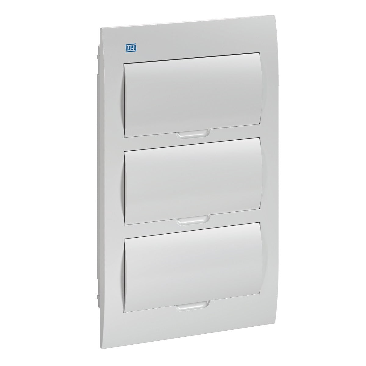 quadro embutir PVC branco 36 circuitos QDW02-36-BE WEG 11377481