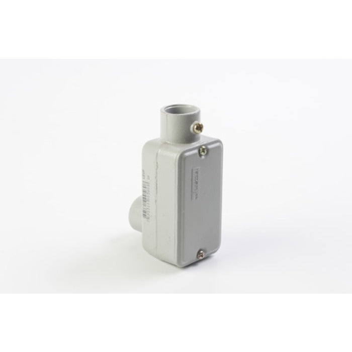 condulete c/rosca BSP c/tampa 3/4" tipo LR CONDULETZEL aluminio N6,5 WETZEL E002060030