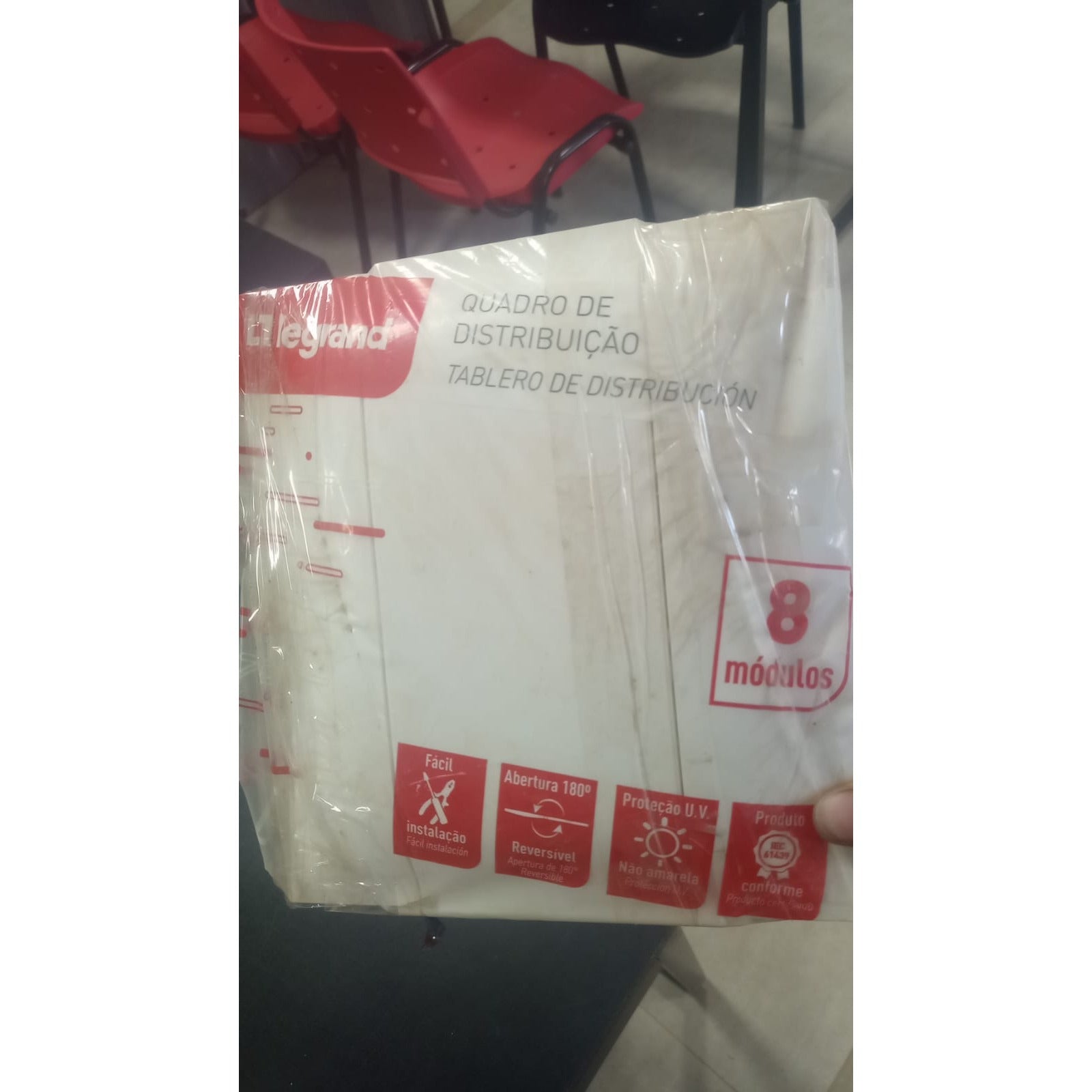 quadro sobrepor PVC 8 modulos LEGRAND