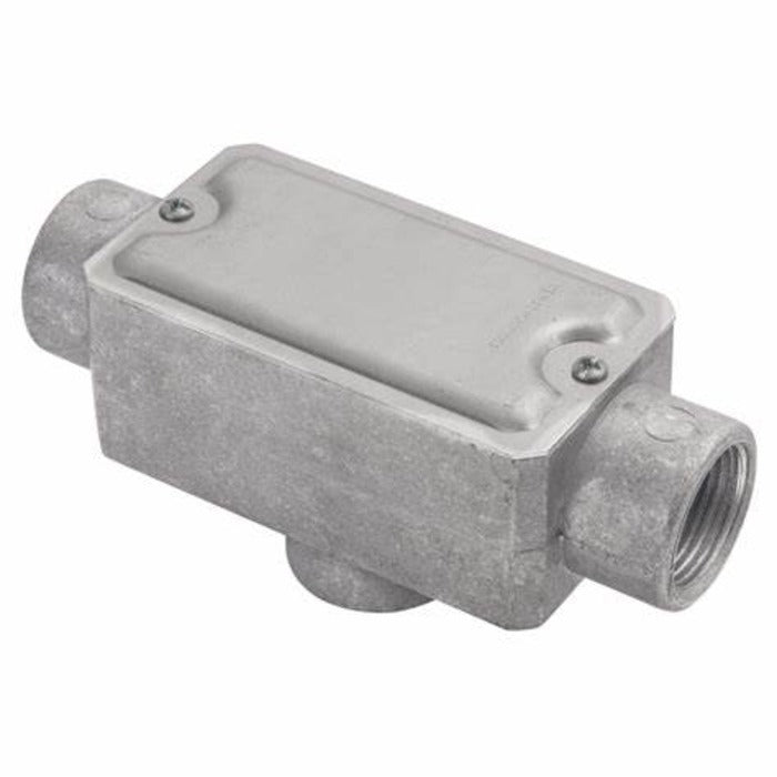 condulete c/rosca BSP c/tampa 3/4" tipo TB CONDULETZEL aluminio N6,5 WETZEL E002090030