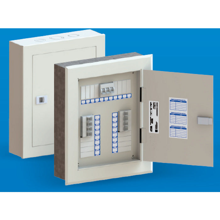 quadro distribuicao sobrepor branco c/barramento 3# 150A 56DIN RAL9003 OPCAO QDST BR56DIN150A