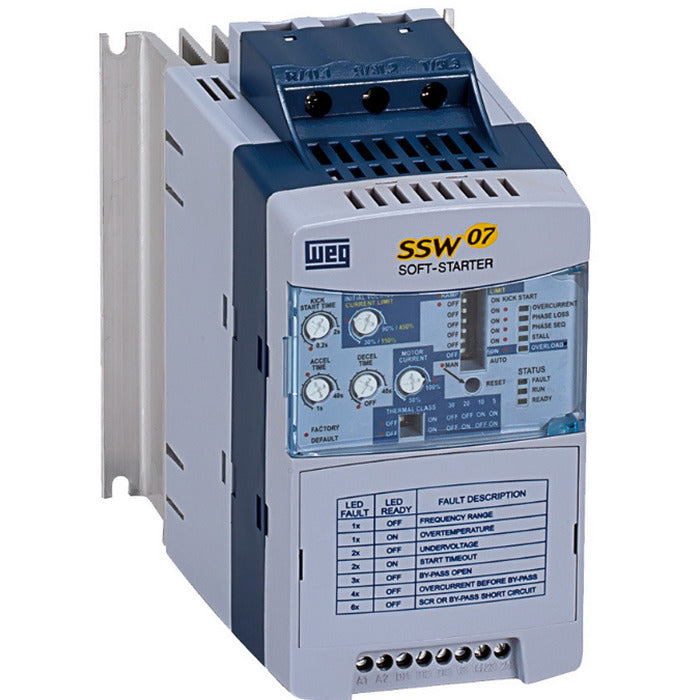 soft starter 30A 220~460Vca SSW050030T2246TPZ WEG 10413823