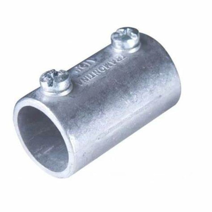unidut reto/luva s/rosca c/parafuso c/ved 1/2" POLIWETZEL aluminio LS-201/10 WETZEL E001220023 [13.04.01.008]