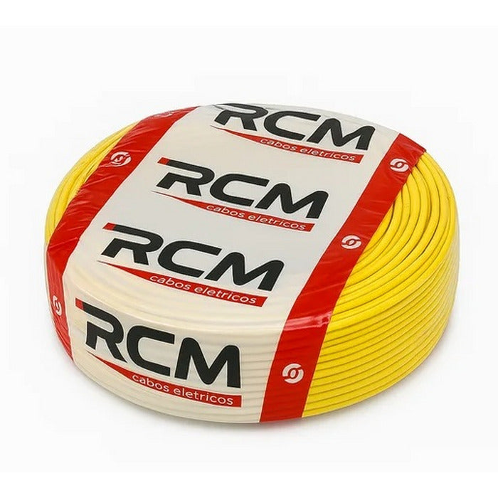 cabo cobre flex PVC 70 750V 1mm² 12A AMARELO [metro] [15.01.05.001~002]