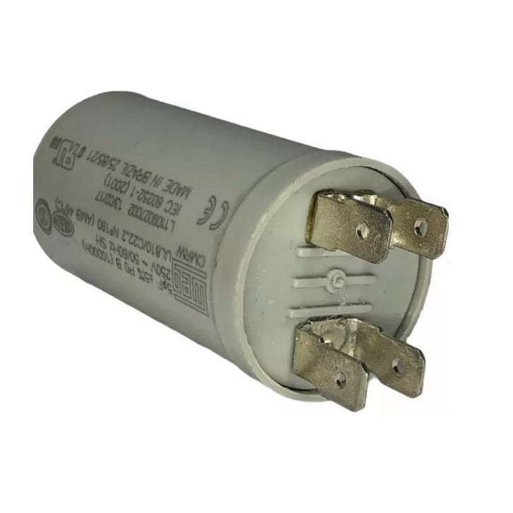 capacitor fixo polipropileno p/motores 15F 250Vca CWLM WEG 14686098  [12.13.01.002]