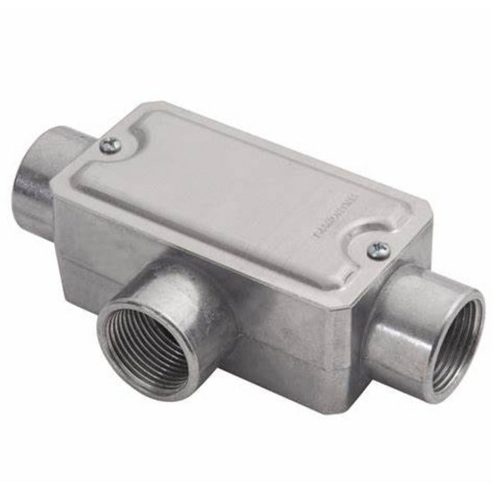 condulete c/rosca BSP c/tampa 2" tipo T CONDULETZEL aluminio N6,5 WETZEL E002070070 [14.07.01.001]
