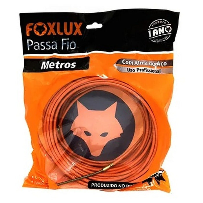 passa fio c/alma aço 30m FOXLUX/FAMASTIL  65.04