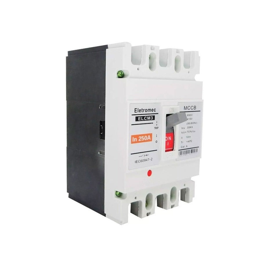 disjuntor caixa moldada  3x250A 35kA EATON ELETROMEC ELCM3-C3250 [11.11.02.001]