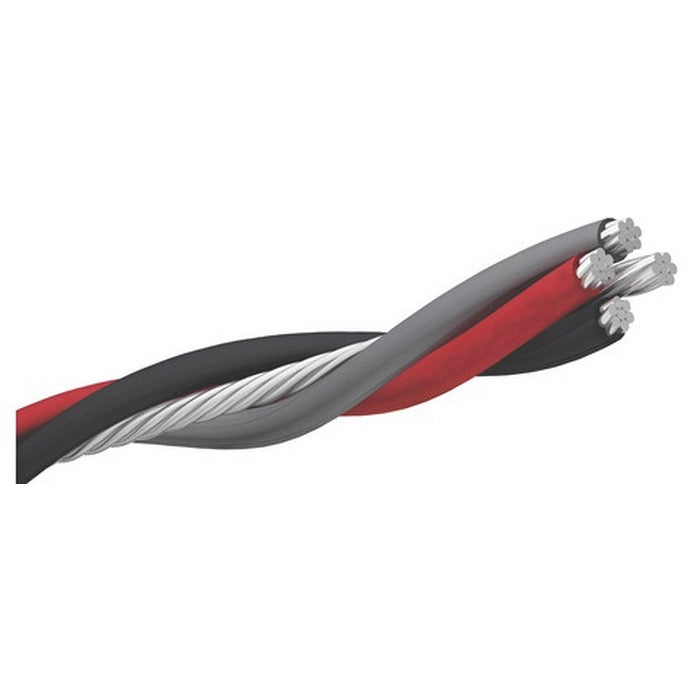 cabo aluminio multiplexado 0,6/1kV quadruplex 35mm² [3x1x35+35] [metro]