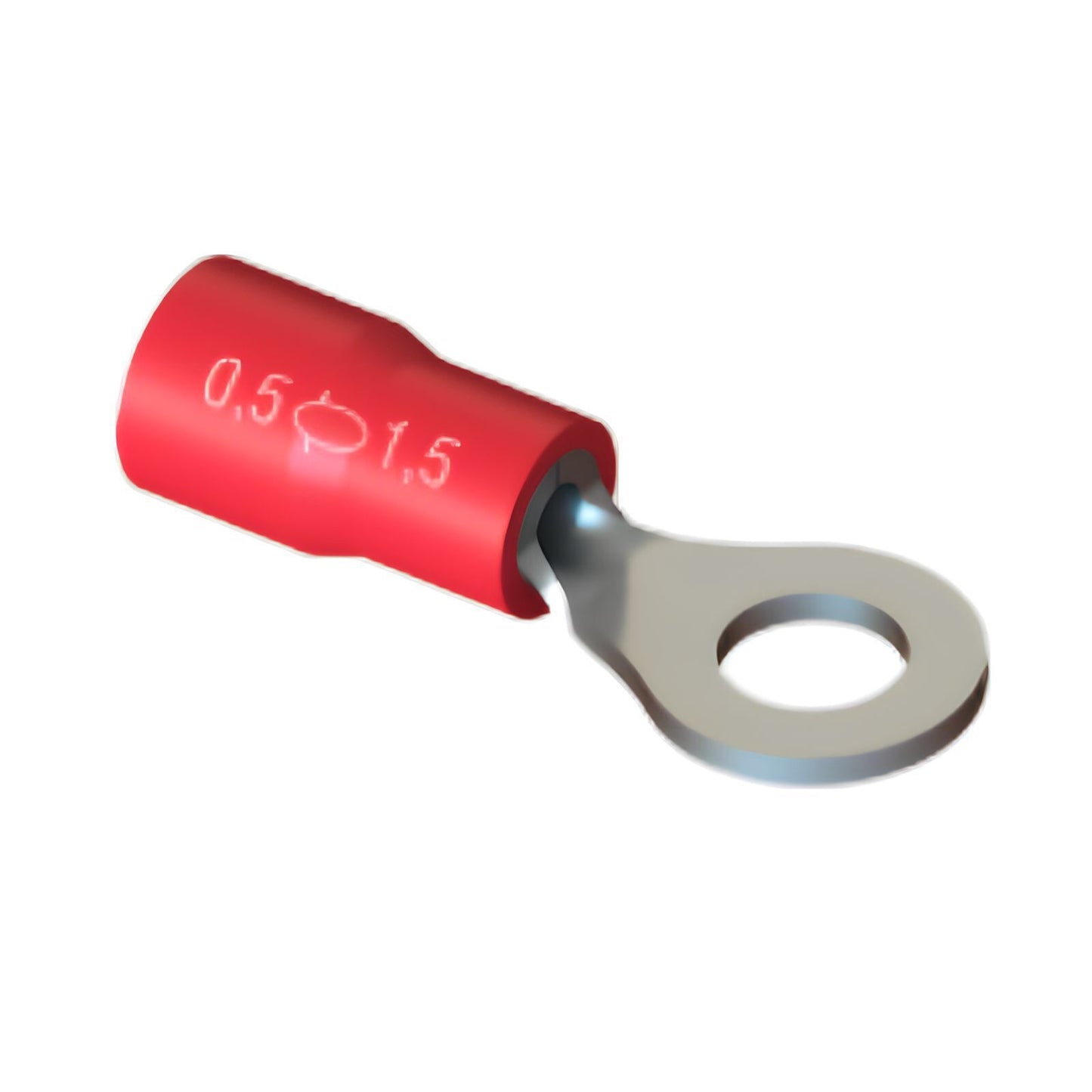 terminal pre isolado olhal 0,5~1,5mm² (furo 5mm) pact.100pc INTELLI TP-1,5-5 AXT A-1005-5 [11.02.01.003]