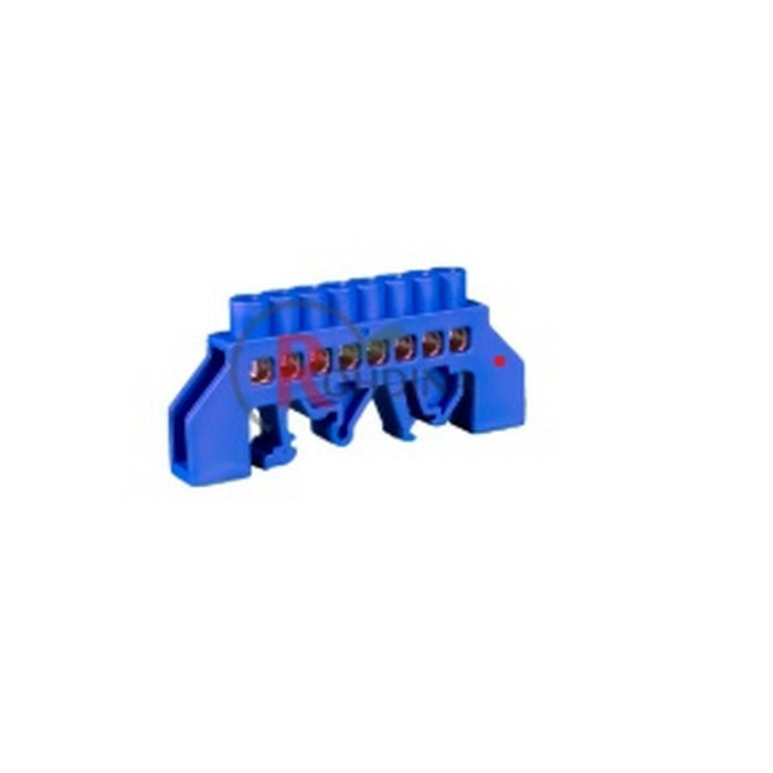 barra distribuicao 12 furos 80A AZUL "neutro" ROHDINA 7881264  [11.04.01.049]