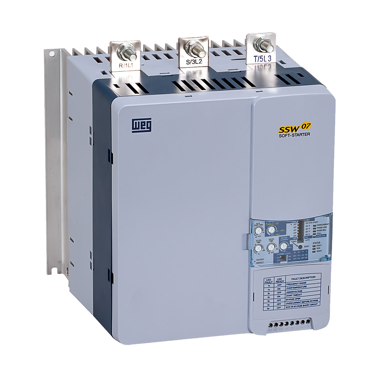 soft starter 130A 220~575Vca SSW070130T5SZ WEG 10194176 [12.07.02.001]