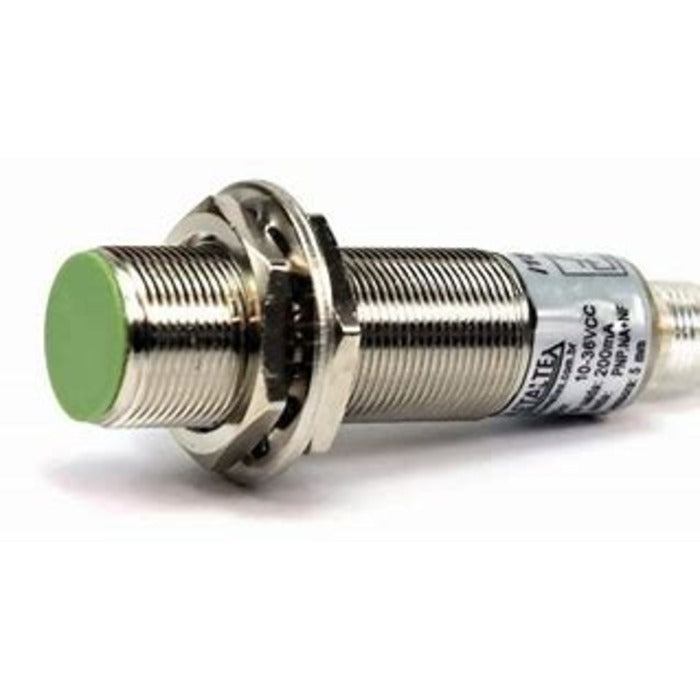 sensor indutivo faceado M18 5mm 90~240Vca 1NA 2 fios METALTEX I18-5-ACA
