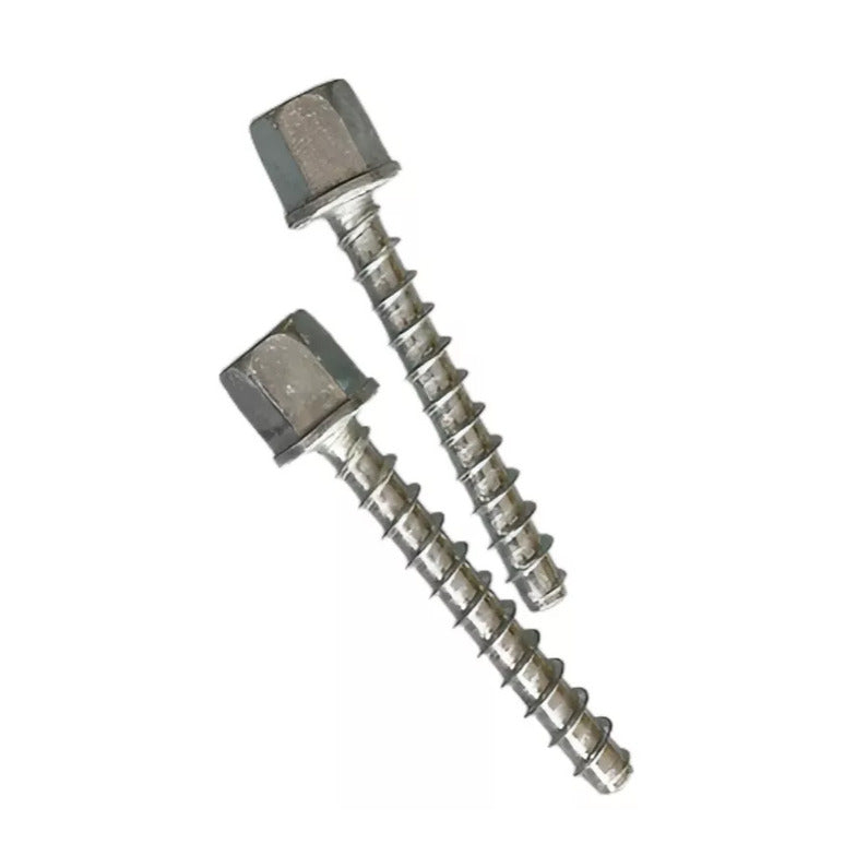 chumbador over head zincado branco|1/4" x 33MM SEXT 3/8"  HARD ITG-1516 [UNIDADE] [14.08.05.007]