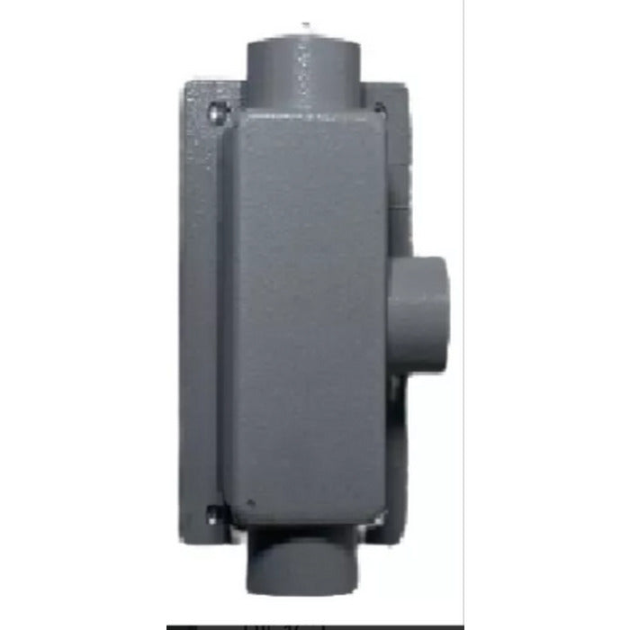 [EX] condulete c/rosca BSP c/tampa 1 1/2" tipo T prova explosao MELFEX MXCA15T-05N [DEP02.45]