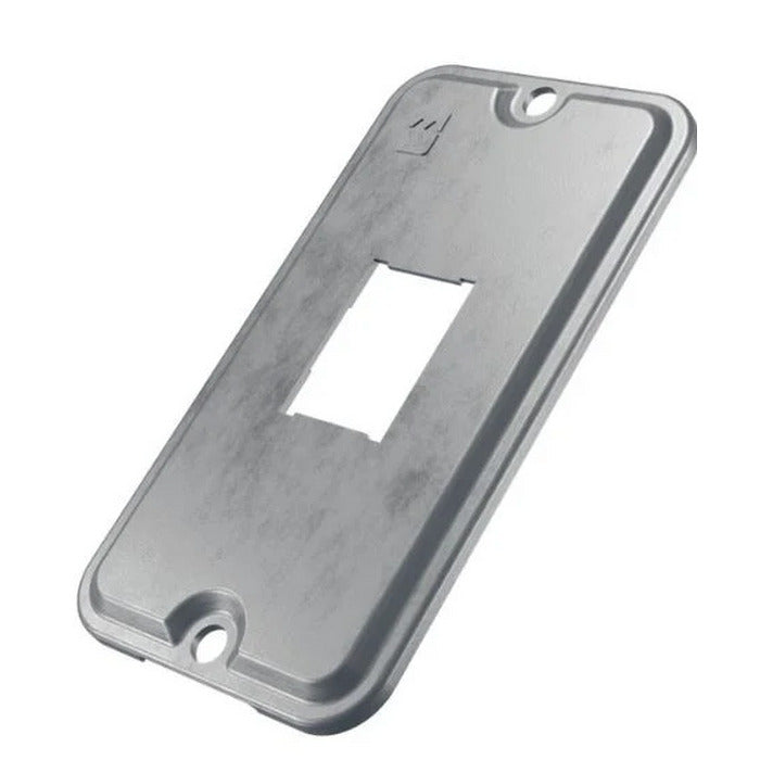 tampa p/um RJ sem moldura 1" POLIWETZEL aluminio TPSA-31 ALU S/ PINT WETZEL E011022712 [13.10.01.009]