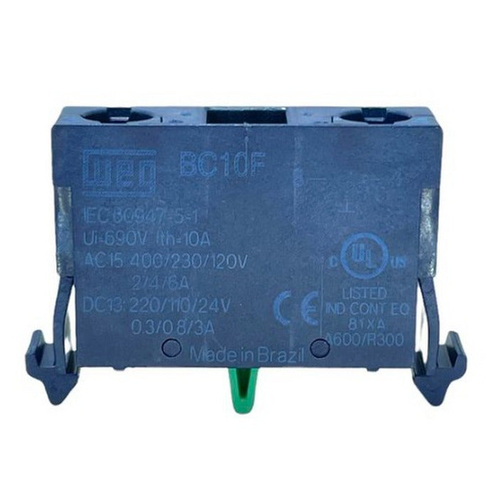 bloco contato 1NF p/botao CSW WEG 12891186 [12.06.02.030]