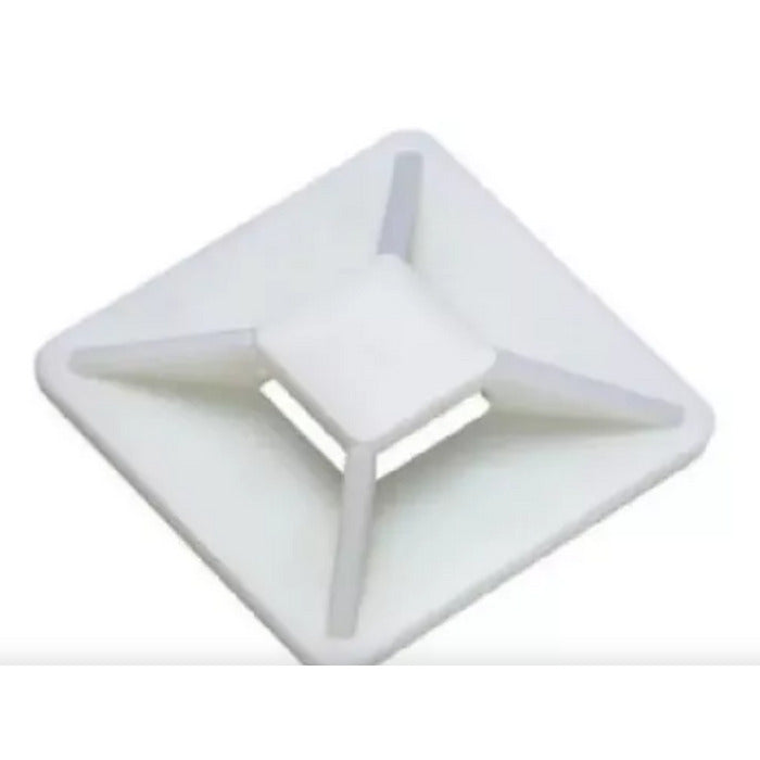 fixador adesivo p/abracadeiras 40x40mm [unidade] C2S-900599701 [11.08.01.003]