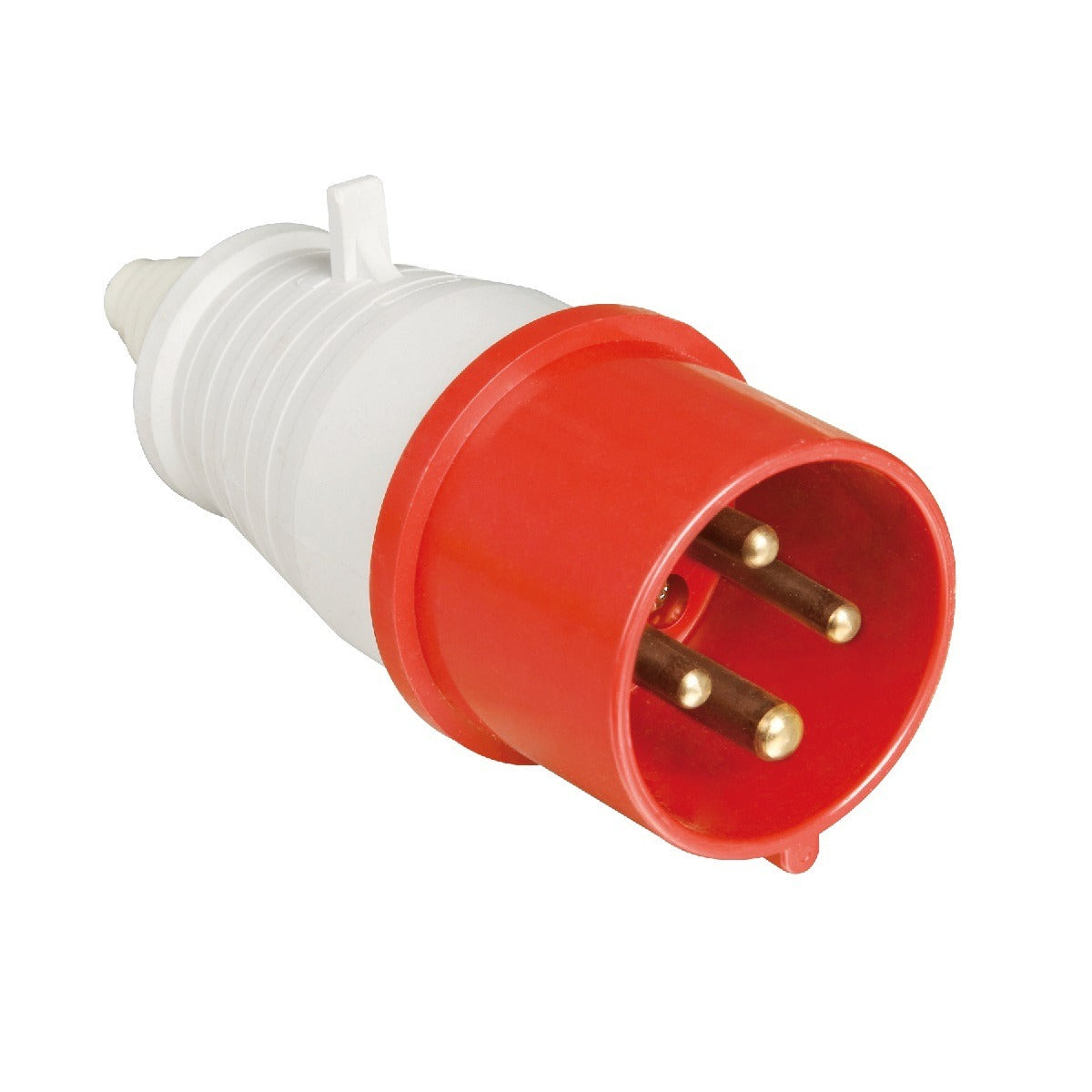 plug macho industrial 3P+T 16A 6H vermelho 380~440Vca IP44 linha standard PIWD-16P4H6E53 WEG 14684572 [12.14.02.011]