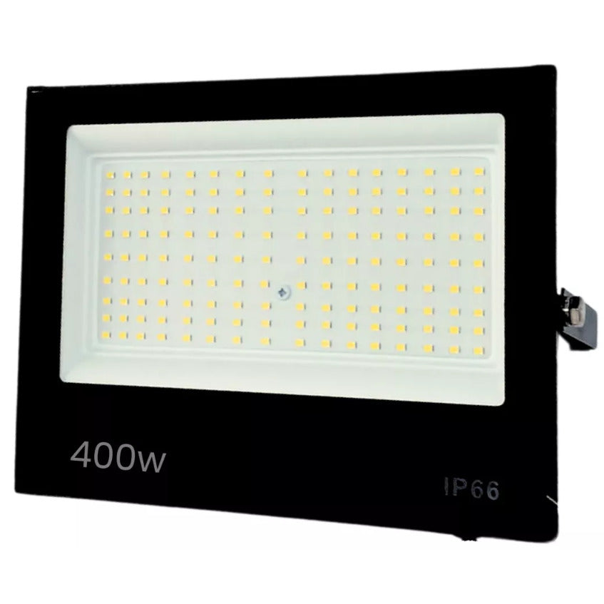 refletor LED 400W 6500K IP66 bivolt 127/220V PRETO FOXLUX LED38.16 [13.10.02.001]