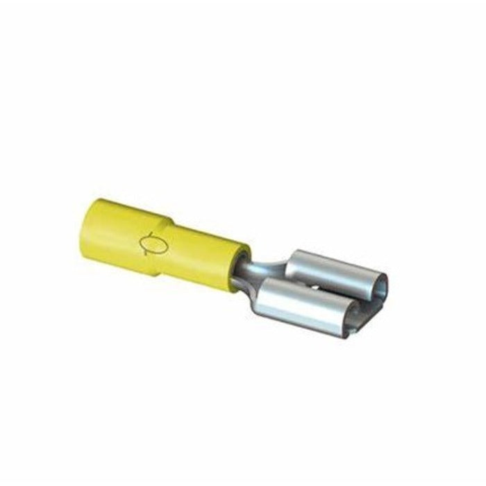 terminal pre isolado faston femea 0,5~1mm² pact.100pc INTELLI FE-1,5-6 AXT F-1037-1 [11.02.01.029]