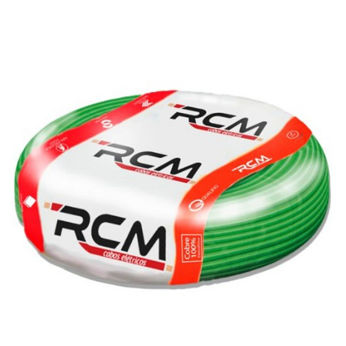 cabo cobre flex PVC 70 750V 1,5mm² 15A VERDE [metro] [15.01.04.001~002]