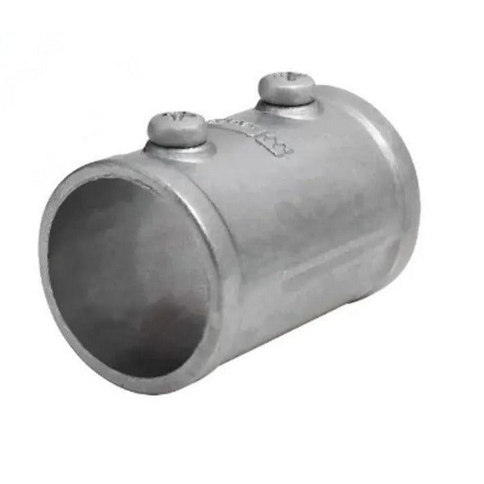 unidut reto/luva s/rosca c/parafuso c/ved 3" POLIWETZEL aluminio LS-xxx WETZEL [13.06.01.013]