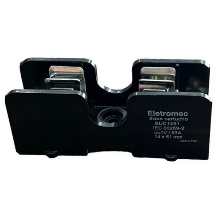 base fusivel cartucho 14x51 monopolar 500V EATON ELETROMEC  BUC1451C  [1108.01.010]