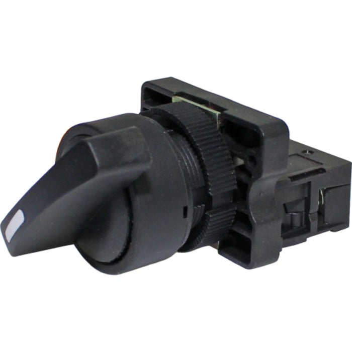 chave seletora plastica knob curto 2 pos sem retenção 1NA METALTEX P20SCR3-B-1A [11.10.01.020]