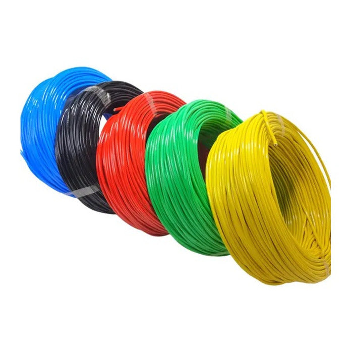 cabo cobre flex PVC 70 750V 4mm² 27A AZUL [metro] [15.01.02.001~2]