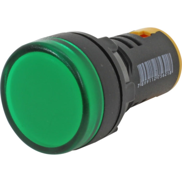 LED verde 22mm 24Vcc/ca METALTEX L20-AR7-GP [11.06.01.029]