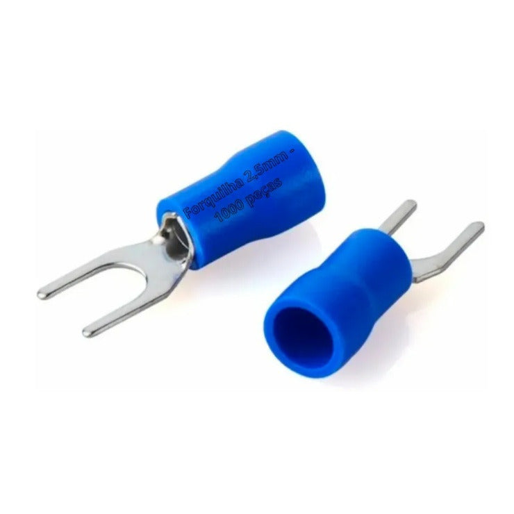 terminal pre isolado forquilha 0,5~1,5mm² (furo 5mm) pact.100pc INTELLI TPF-1,5-5 AXT G-1008-5 [11.02.01.043]