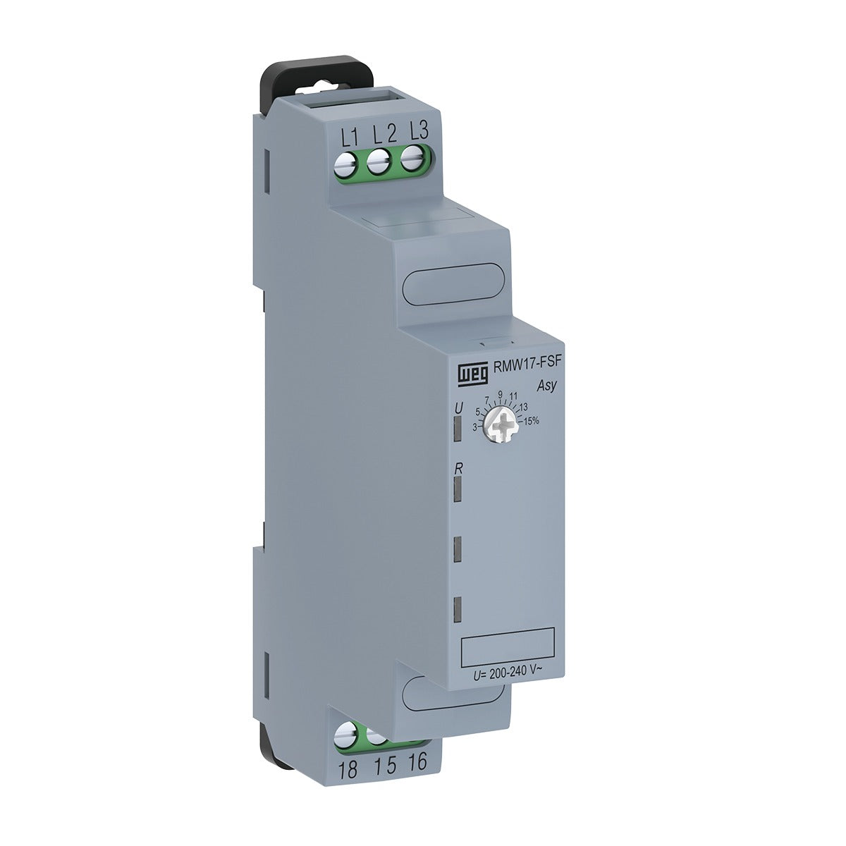 rele falta fase/assimetria 220-240Vca RMW17-FSF01D65 WEG 12735387 [12.06.01.028]