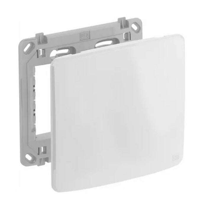 placa 4x4" cega + suporte branco COMPOSE WEG 13295559 [12.02.01.009]