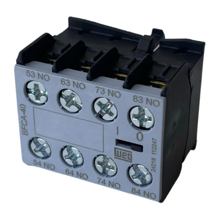bloco contato 4NA AZ BFCA-40 p/contator CWCA0 WEG 12499385 [12.10.01.007]