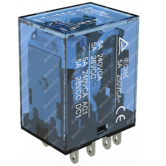 rele 5A 220Vca 4 contatos reversíveis série 4 (sem base) C2S-901845701 [11.10.01.056]