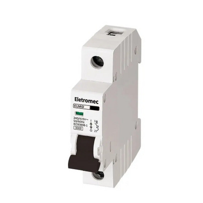 disjuntor DIN 1x40A 3kA EATON ELETROMEC ELMD-1C40 [11.09.01.003 004 e 005]