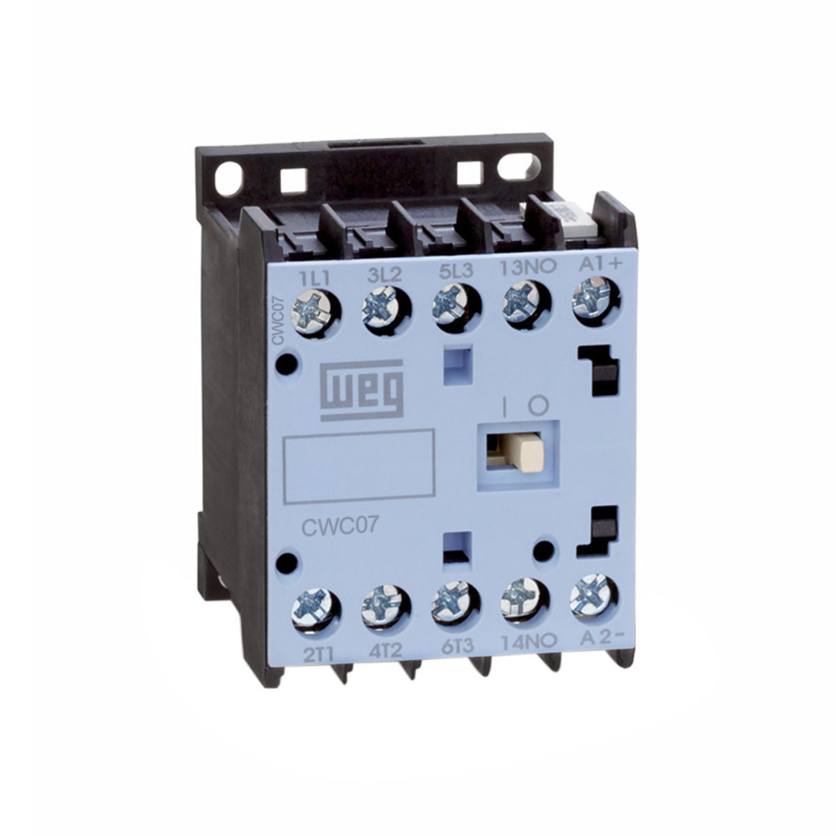 mini contator AZ CWC07-10-30V26 7A 3NA +1NA 190V 50Hz/220V 60Hz WEG 12459272  [12.11.01.010]