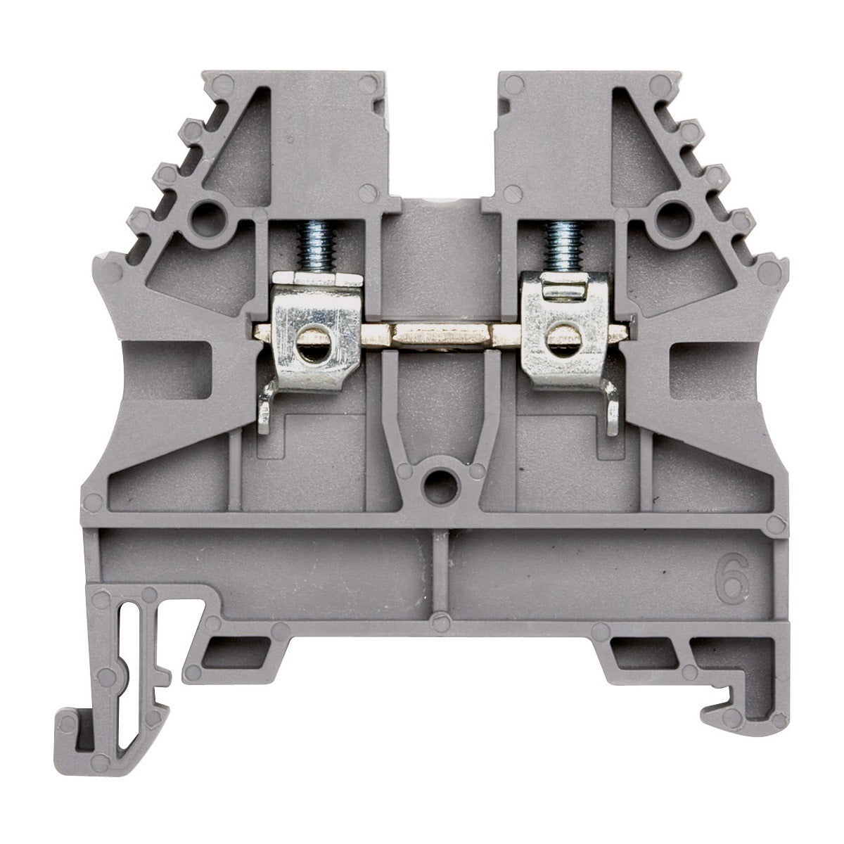 borne SAK 2,5mm² conexao tipo parafuso cinza BTWP 2,5 WEG 10261734 [12.01.01.028]