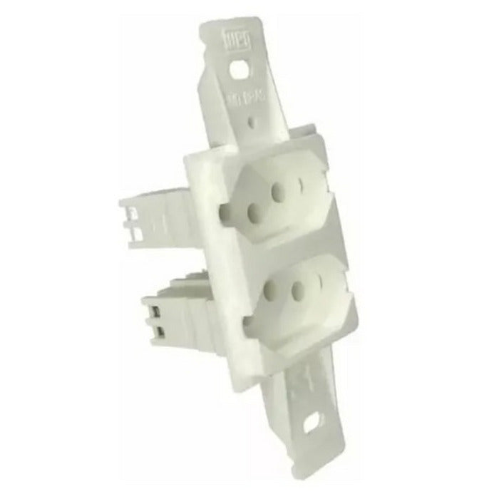 2 tomada 2P+T 10A (sem placa) KLIN WEG 13329645 [12.04.02.004]