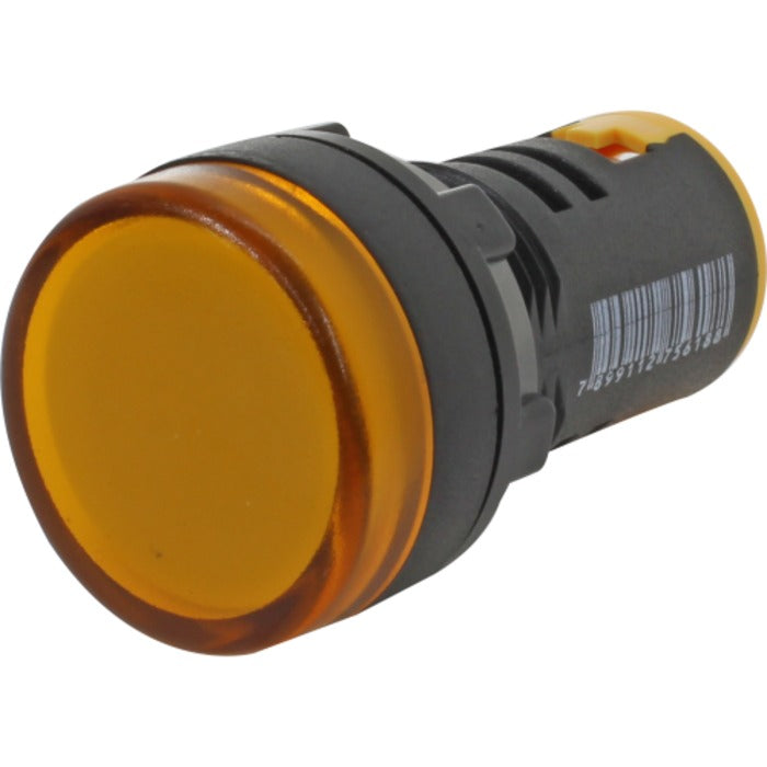 LED amarelo 22mm 220Vca METALTEX L20-AR2-Y [11.06.01.033]