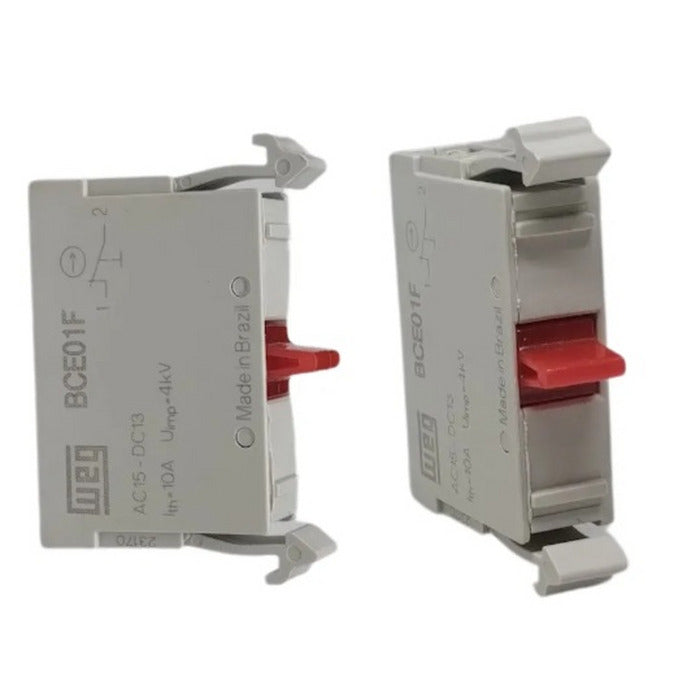 bloco contato 1NF BCE01F-CEW X10 WEG 14362184 [unidade]  [12.10.01.009]