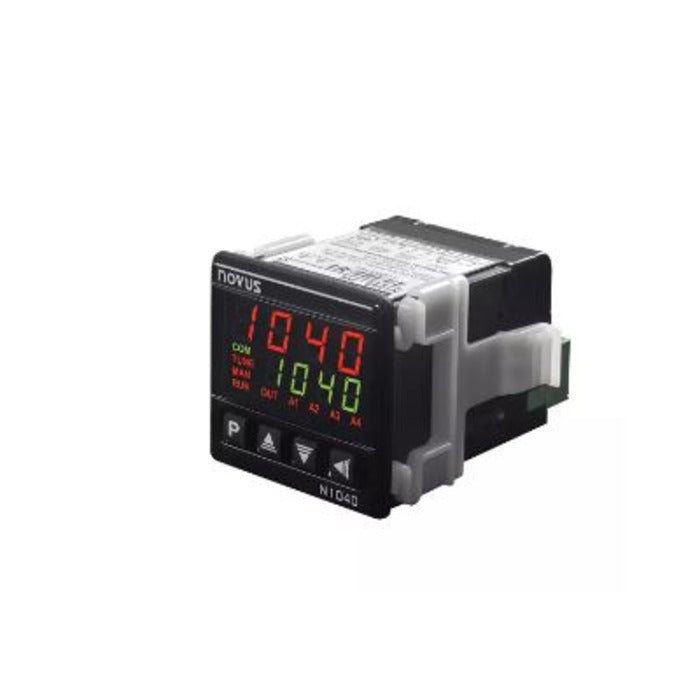 controlador temperatura N1040-PRR 24V USB Pt100/J/K/T - 2 relés SPST + pulso NOVUS 8104211210