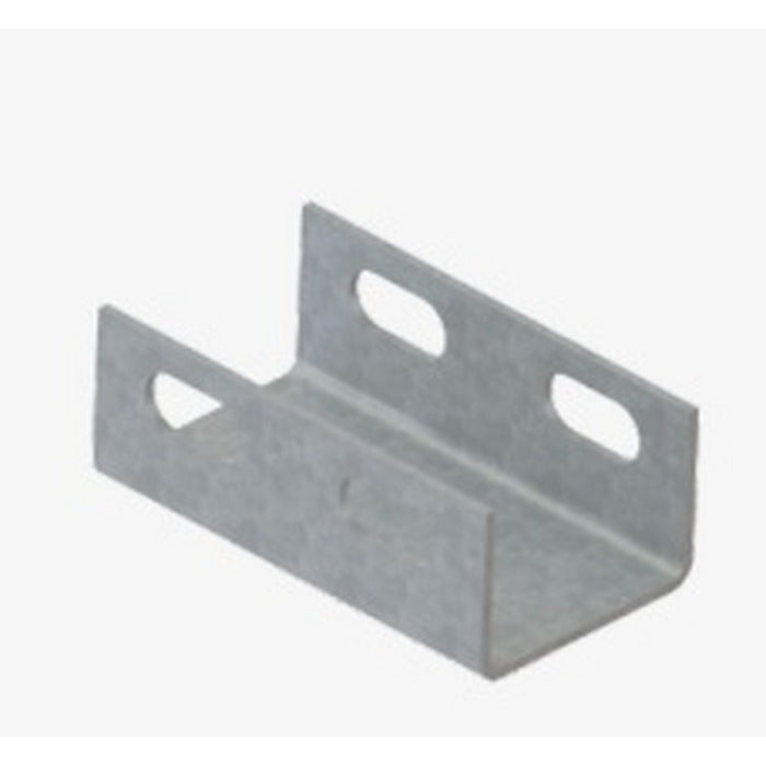 perfil U acoplamento p/armario 240x45x30mm c/6 furos oblongos  #14 RAL7035 OPCAO PA14-24453R7035 [15.06.05.003]