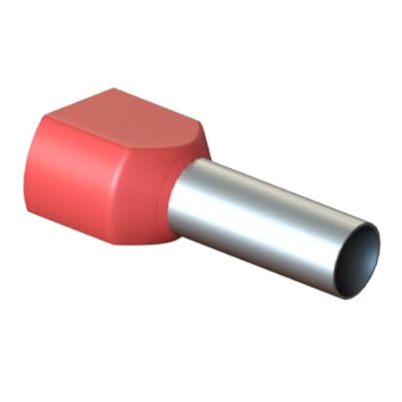 terminal tubular duplo 1mm² pact.100pc INTELLI TID-1-8 [11.02.01.033]