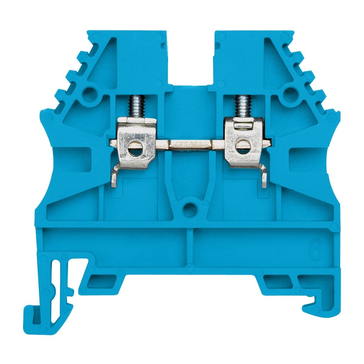 borne SAK 2,5mm² conexao tipo parafuso azul BTWP 2,5-AZ WEG 10289144 [12.01.01.028]