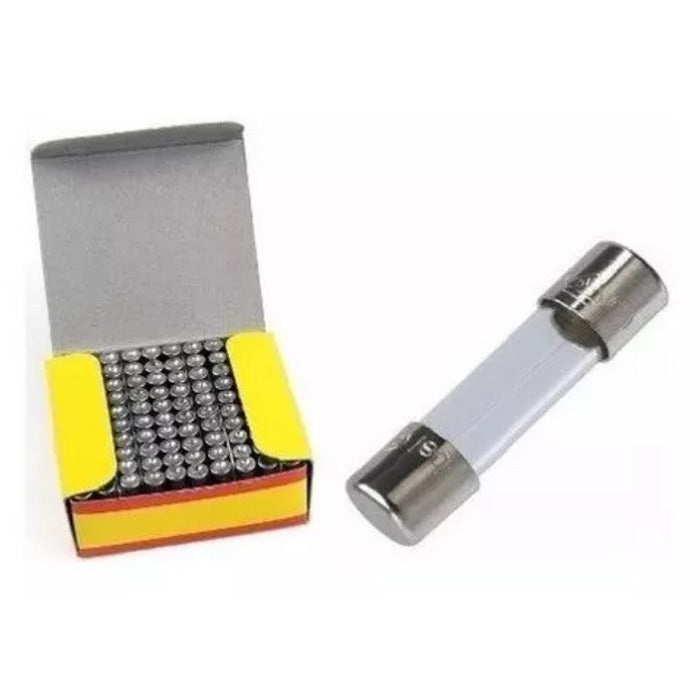 fusivel vidro pequeno 5x20mm 2A 250V [unidade]  [11.08.01.042]