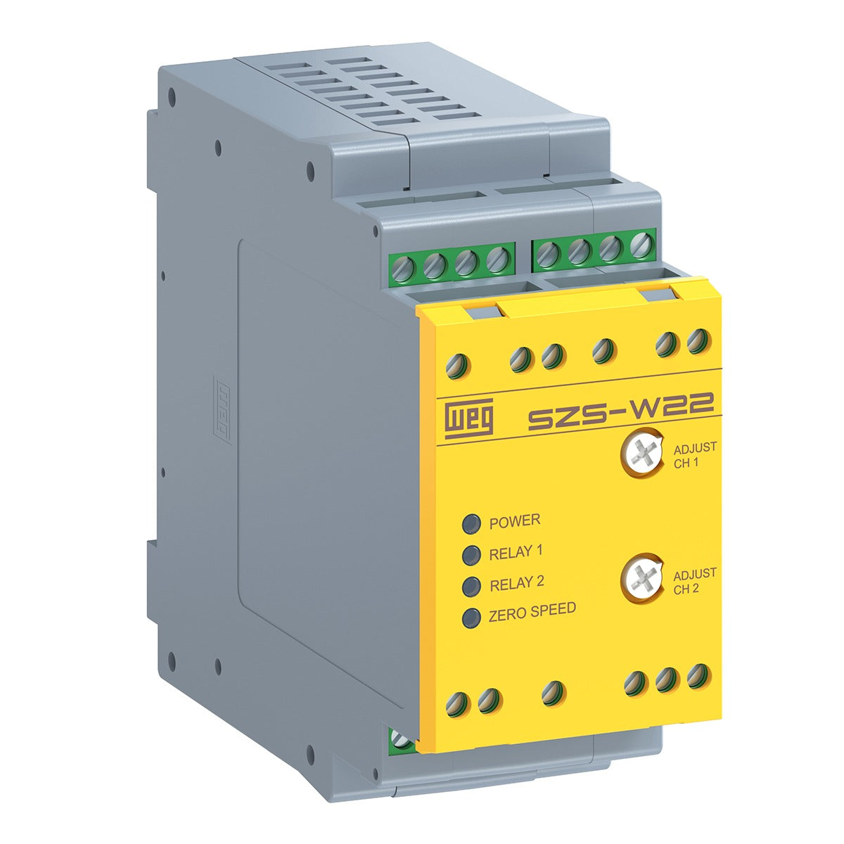 NR12 Ple SIL2 e SILCL2 rele seguranca movimento zero 220Vca WEG SZS-W/22 12381180 [12.06.01.028]