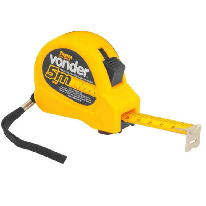 trena curta de aço autotrava 5m x 19mm VONDER plus 3868505505 [13.04.01.007]