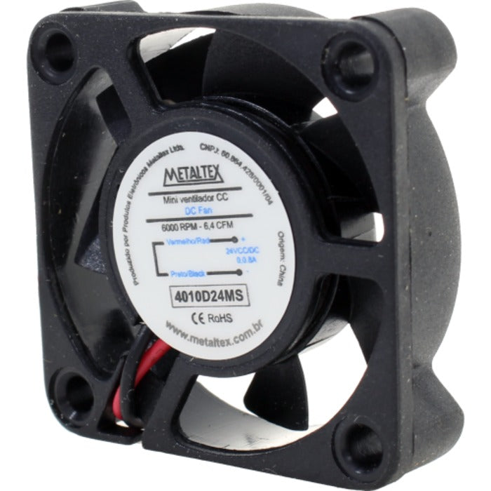 ventilador 180x180mm 220Vca rolamento METALTEX 18065C2HBL [13.07.03.001]